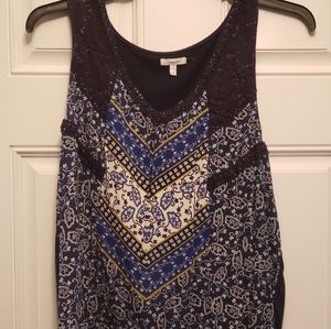 Navy Tank Top size xxl